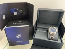 Mint TAG Heuer Aquaracer Blue