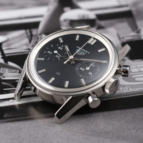 1970 heuer carerra ref - heuer,